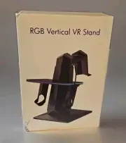 RGB Vertical VR Stand for Meta Quest 2 / 3 / Pro (New Open Box) FREE SHIPPING.