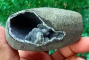 Chalcedony Geode Matrix Minerals