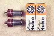 2, NEW in box, RCA- GE 5692, red base, hi reliability, match date pr #3, 6SN7GT