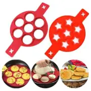 Egg Pancake Ring Non-Stick Pancake Machine Mold Silicone Egg Frying Pan Forming
