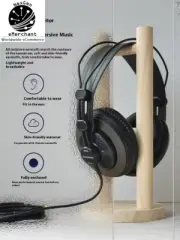 Wired Semi-Closed Studio Headphones Over Ear Monitor Headset for PC Phone Use