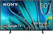 Sony 50" BRAVIA 3 4K HDR LED Google TV (2024)
