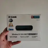 在飛比找蝦皮購物優惠-D-Link友訊 DWA-125 Wireless 150 