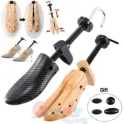 Plastic/Wooden 2-way Length/Width Adjustable Shoe Stretcher Men Women Size 9-13