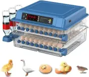 CHAOFLIGHT Eggs Incubator,128 Poultry Egg Hatchery Brooder Automatic Egg Turner
