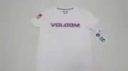 VOLCOM H3502200 USST WOMENS SHORT SLEEVE TEE WHITE X SMALL
