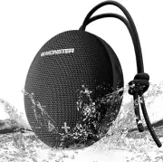 Monster Bluetooth Speaker, IPX8 Shower Speaker Waterproof, Bluetooth 5.4