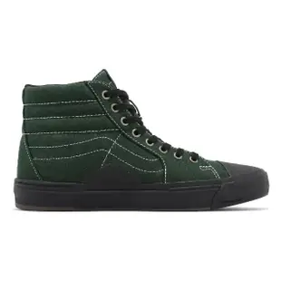 【VANS】休閒鞋 Bmx Sk8-Hi 238 深綠 黑 男鞋 高筒 緩震 硫化大底 帆布(VN0007RA203)