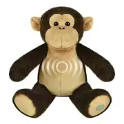 Health Touch Plush Vibrating Monkey Huggable Massager w/Relaxing Vibration NEW