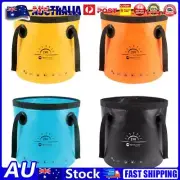 20L Collapsible Bucket Waterproof Multifunction Quick Drying for Outdoor Camping