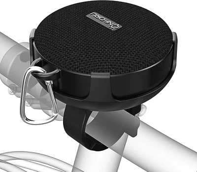 Portable Bluetooth Speaker for Bike, IP65 Waterproof Mini Outdoor Shower Travel