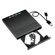 7 Port External Disc Drive USB3.0 Type C Portable Disc Player Burners Reader