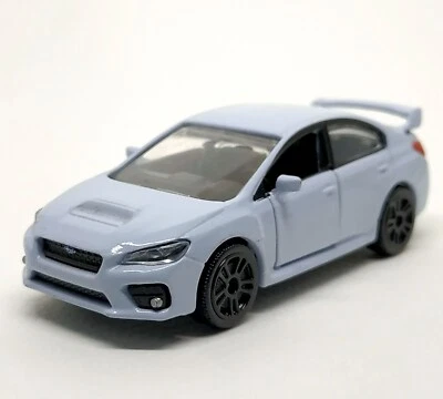 Majorette Subaru WRX STI Light Blue 1:58 3" no Package