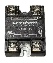 CRYDOM D2425-10 Solid State Relay 25A 240VAC DC HELMER 120426