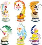 Reement Kirby Star Swing Kirby Box Product, 6 Types, 6 Pieces, PVC