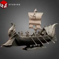 在飛比找蝦皮購物優惠-愛玩創意工作室~LOOT工作室~船艦~Boreas, the