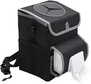 Vehicle Trash Can | Car Trash Bin | Multifunctional Car Bin, Vehicle Garbage Can, Car Trash Bag, Car Garbage Bin, Car Trash Holder Automotive Trash Can with Storage Bag for Most Vehicles