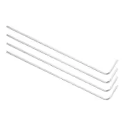 4pcs L-Handle Ball End Hex Key 1/16" SAE L-Shape Wrench S2 Hand Tools