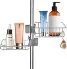 Sink Caddy, Shower Caddy Stainless Steel Bathroom Accessories Organiser, Incl...