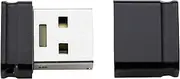 Intenso Micro Line 128GB USB Stick 2.0 - High Speed Flash Memory Stick Compact & Lightweight for Windows & Mac - Black