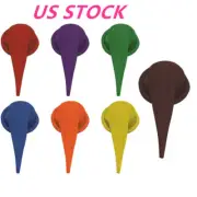 US Unisex Elf Dwarf hat Padded Trim Cap for Show Carnivals Halloween Christmas