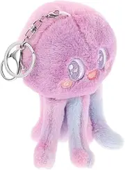 [Beavorty] Cartoon Octopus Plush Keychain Pendant Soft Stuffed Keychain for Bags Backpacks and More Adorable Animal Charm Present for Animal Lovers