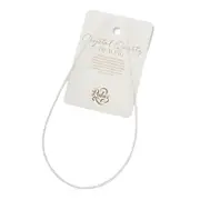 Palas Silver And Crystal Quartz Empower Gem Necklace