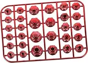 MOLUCKFU 1set Motorcycle Bolt Covers Caps Easy Installation Engine Nut Covers for Motorbikes Durable Material Tear-resistant Design Fits Various Models