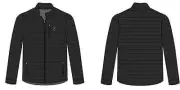 Browning Buckmark Men's Black Jacket - Down Quilited Emmett Coat