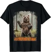 [JIAGANYI] Funny Bear Foxtrots Deltas Tango 8647 86 47 Sarcastic T-Shirt