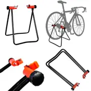 Bicycle Bike Cycling Wheel Hub Foldable Repair Floor Storage Stand Parking Rack