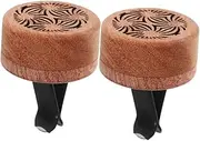 [WEKADRIN] 2pcs Car Air Vent Clip Aromatherapy Diffuser Wood Car Freshener Vent Clip Decorative Air Freshener