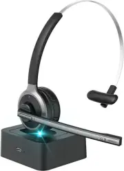 XAPROO Wireless Headset with Microphone for PC, Wireless 5.0 Headset