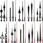 Hicarer 10 Styles Clock Hands Only Made of Aluminum, Replacement Kits DIY Moveme