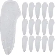 Cabilock 30pcs Tip Set Tips Cover for Kitchen Knives Case Knives Protector Kitchen Knives Guard Professional Knife Cover Mini Cutter Sleeves Plastic White Knife Set Camping