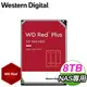 WD 威騰 8TB 3.5吋 5640轉 256M快取 Red Plus 紅標NAS硬碟(WD80EFPX-3Y)