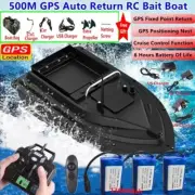 500M GPS Remote Control Distance Fishing Bait Boat Smart RC 2KG Bait Speedboat