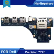 New TYX7T Genuine Dell Precision 7720 USB Audio Port I/O Daughterboard LS-E323P