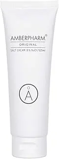 AMBERPHARM Original Salt Cream 8% NaCI Salt Cream Natural Cosmetics Perfect for the Whole Family Dermatest "Very Good" Body Cream for Dry, Blemish, Sensitive Skin