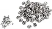 [Ciieeo] 100 Sets Lapel Holder Diy Jewelry Accessories Brooch Clasp Lapel Pins Pin Backs Tie Blank