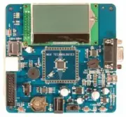 LPC1114 ARM Cortex-M0 Board, 68x128 LCD, USB, RS232, PS/2