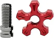 Clutch Cable Adjuster Screw for Suzuki for Gladius SFV650 SV650 SV1000 GSR600 Motorcycle Clutch Cable Wire Adjuster Screw(Red,M10)