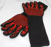 NEW Gordon Ramsay BBQ Gloves Heat Resistant-Smoker Grill Barbecue Gloves 14inch