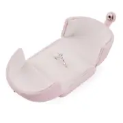 Pink Velvet Ring Box Proposal Jewelry Gift Box Couple Engagement Ring Ring box