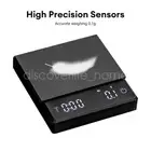 Digital LCD Scales Kitchen Coffee Scale Electronic Precision 2kg/0.1g With Timer