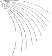 SECFOU Replace Your Guitar Frets These 10pcs 200mm Wire Frets for Folk Electric Guitar Easy Install