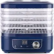 Food Dehydrator Mini Dehydrators Food Fruit Dryer with 5 Large Trays Great for Creating Fruit, Meat, Fish, Vegetables Beef Jerky