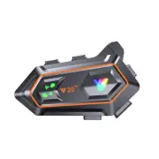 Bluetooth 5.0 Motorcycle Helmet Headset Headphone Interphone Hands- Stereo5602