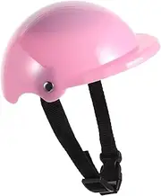 Kisangel Doll Bicycle Helmet for Dolls Realistic Safety Gear with Eye Catching Color Lightweight Design for Pretend Play and Imaginative Scenarios and Ornament