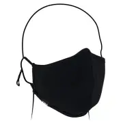 Zan® Adjustable Face Mask with PM2.5 Filter Black